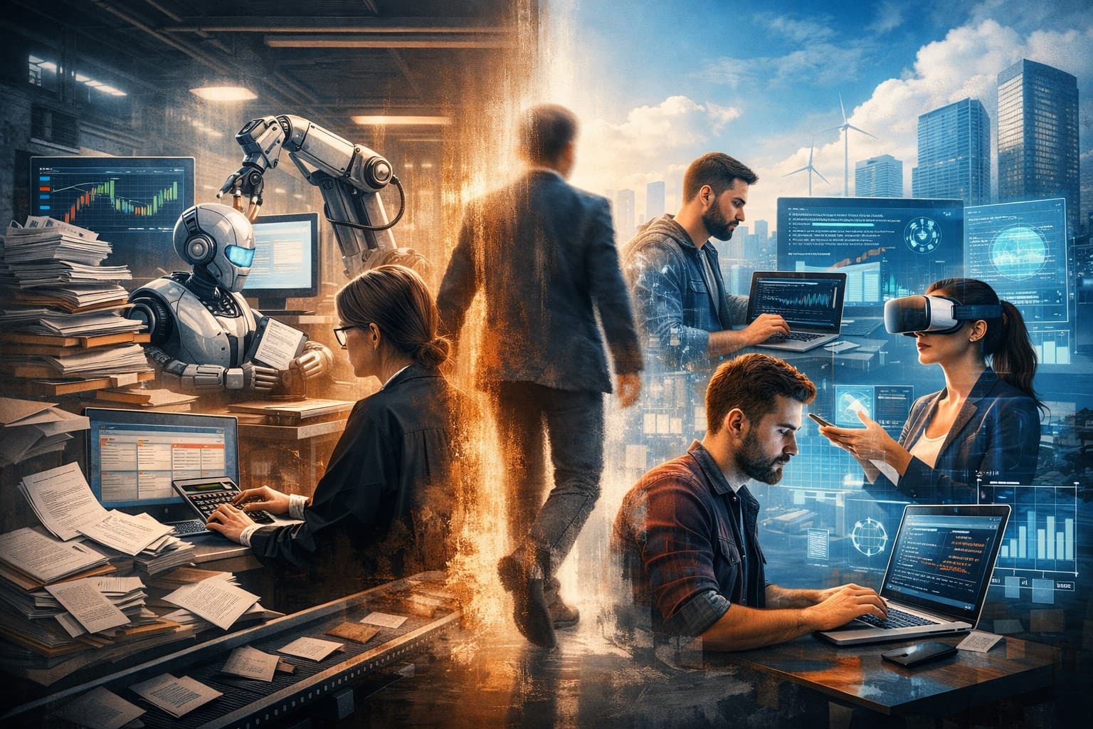 IA transforme le marché de l'emploi en France